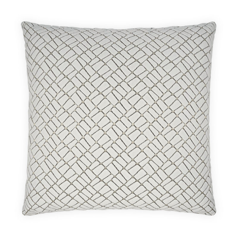 Melvin Square Pillow Cover & Insert, Mustard, Square 24"