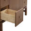 Meuble-lavabo simple 47 po en noyer avec plateau Kenzo
