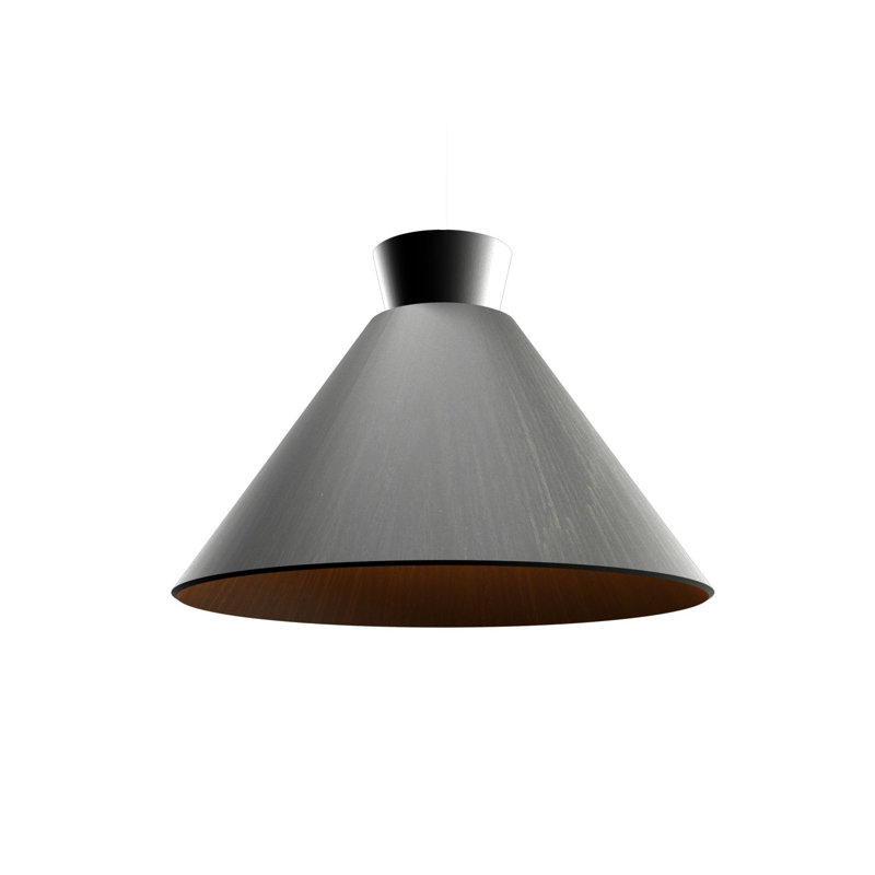 Conical 1 - Light Pendant, Charcoal