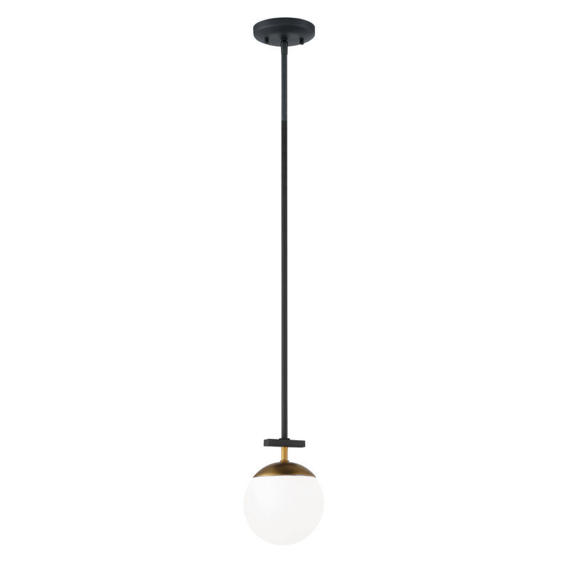 Anselmo 1 Steel Dimmable Globe Chandelier