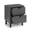 Janine 46cm W Manufactured Wood Bedside Table