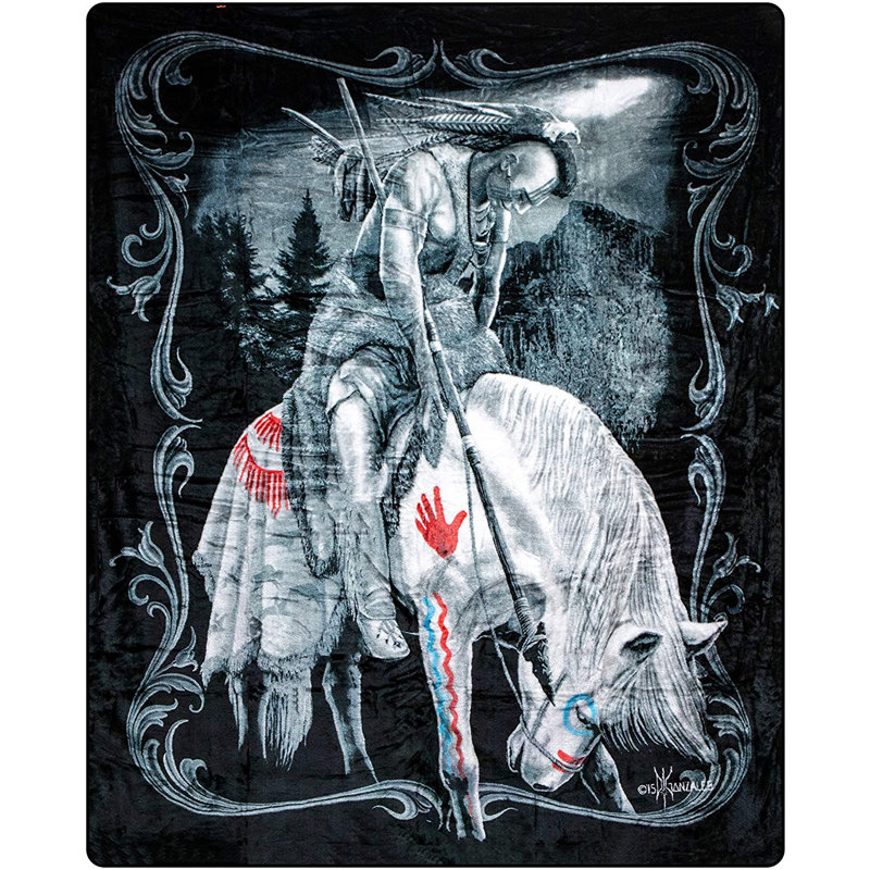  Couverture cheval en peluche