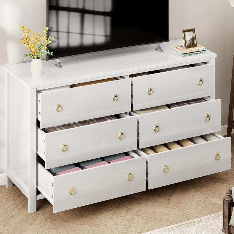 Commodes blanches 