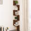 Aydali 5 Piece Corner Shelf-435665358-417693095