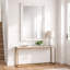 Solid Wood Rectangle Wall Mirror-2146144668