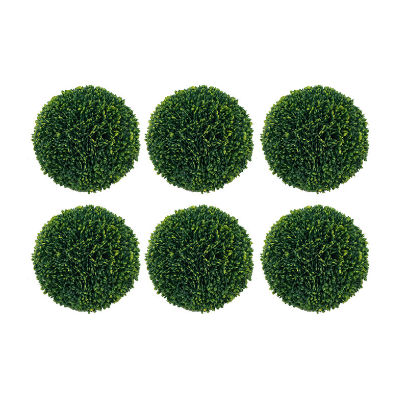 S / 6 D4 "Faux bol de buis en buis, vert
