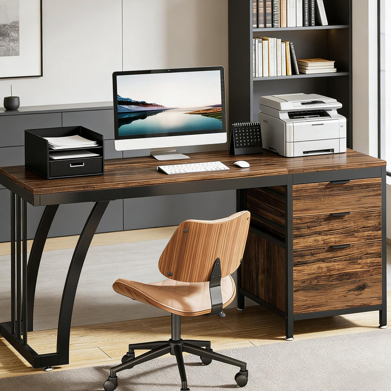 Extensive Office Desk,Computer Desk,Elegant Writing Desk