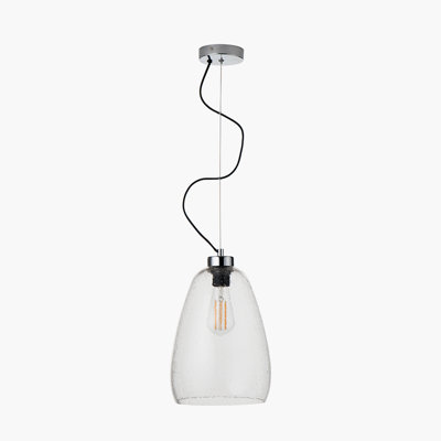 Sloane 1 - Light Clear Single Pendant