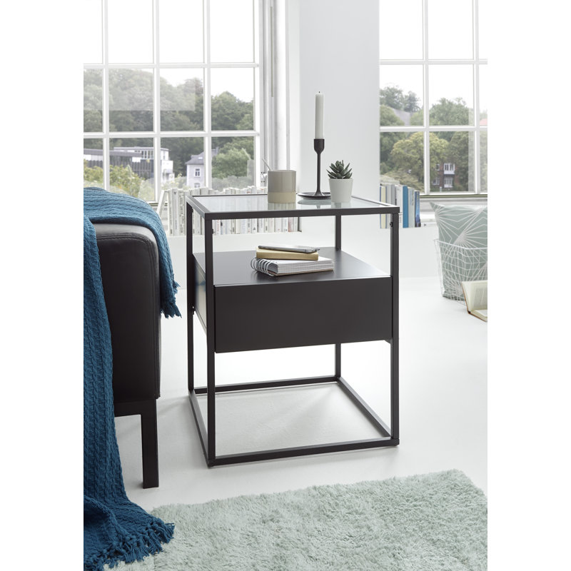 Frame End Table, Black