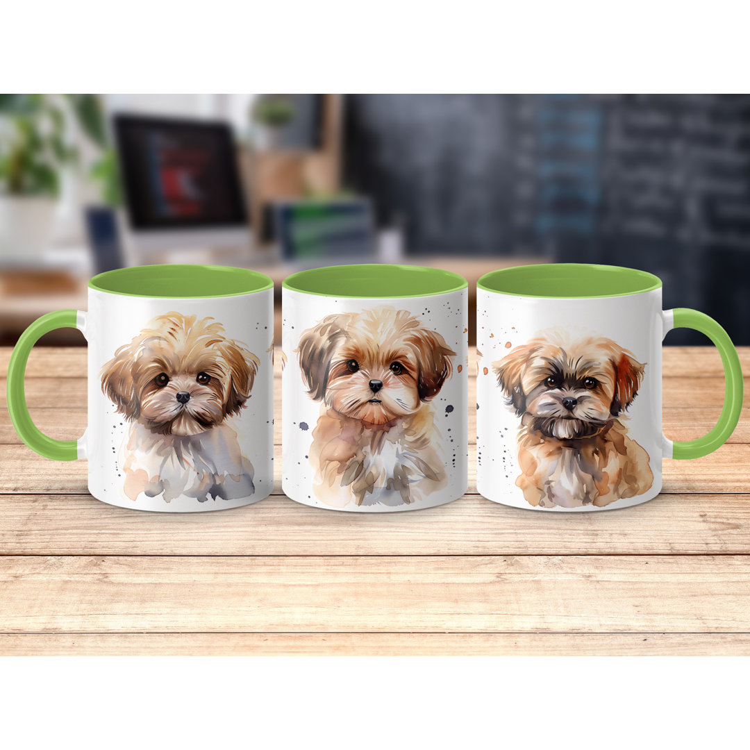 Adorable Shih Tzu Puppy Design 11oz Coffee Mug