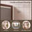 Gwenneth Rectangle Wood Mirror for Bathroom, Solid Pine Wood-878103208-932165491