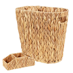 Wicker Open Waste Basket - 3.2 Gallons