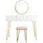 Jesusa Dressing Table with Mirror