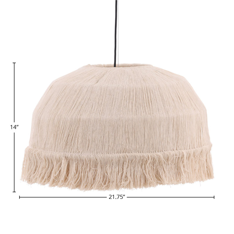 Luminaire suspendu naturel à DEL Gale