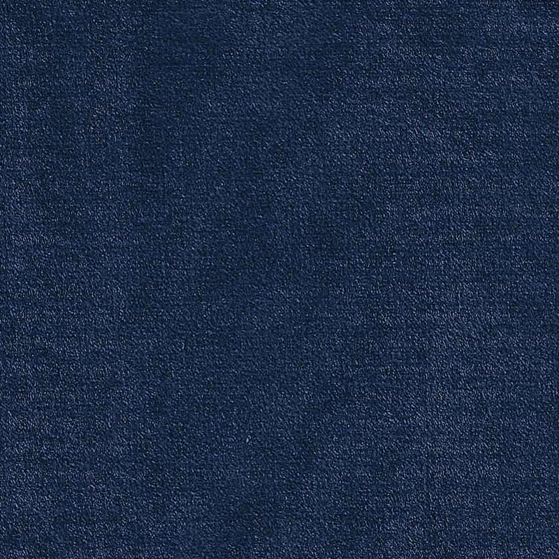 Twin Bed In Velvet - 12 Slat Stable Support & Adjustable Head Navy Blue Robust Base, Navy Blue
