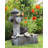 Harrouda Weather Resistant Floor Fountain with Light