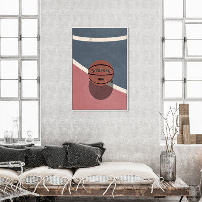 Zone de basketball - Peinture sur toile