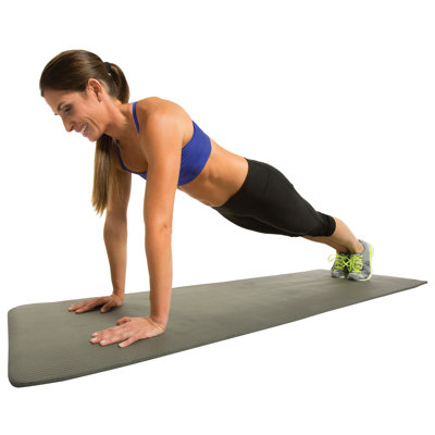 Gofit® 2 pi. X 6 pi Tapis d'entraînement avec sangle de transport