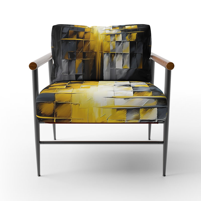 Chaise rembourrée Daidone, Noir, noir, noir, noir