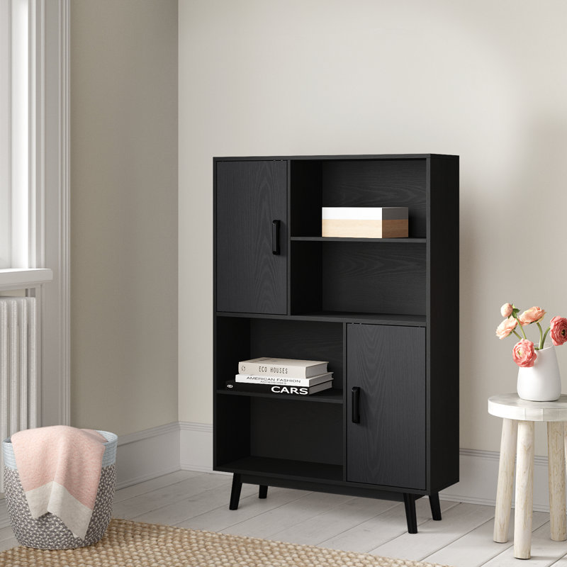 Wade Logan Audren 31.5'' Black Sideboard Storage