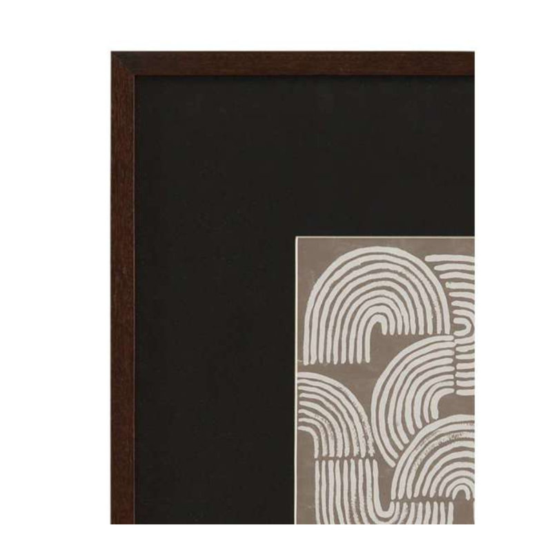 Neutral Strokes II, reproduction encadrée