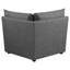 Canapé modulaire rembourré 6 pièces Tomasina