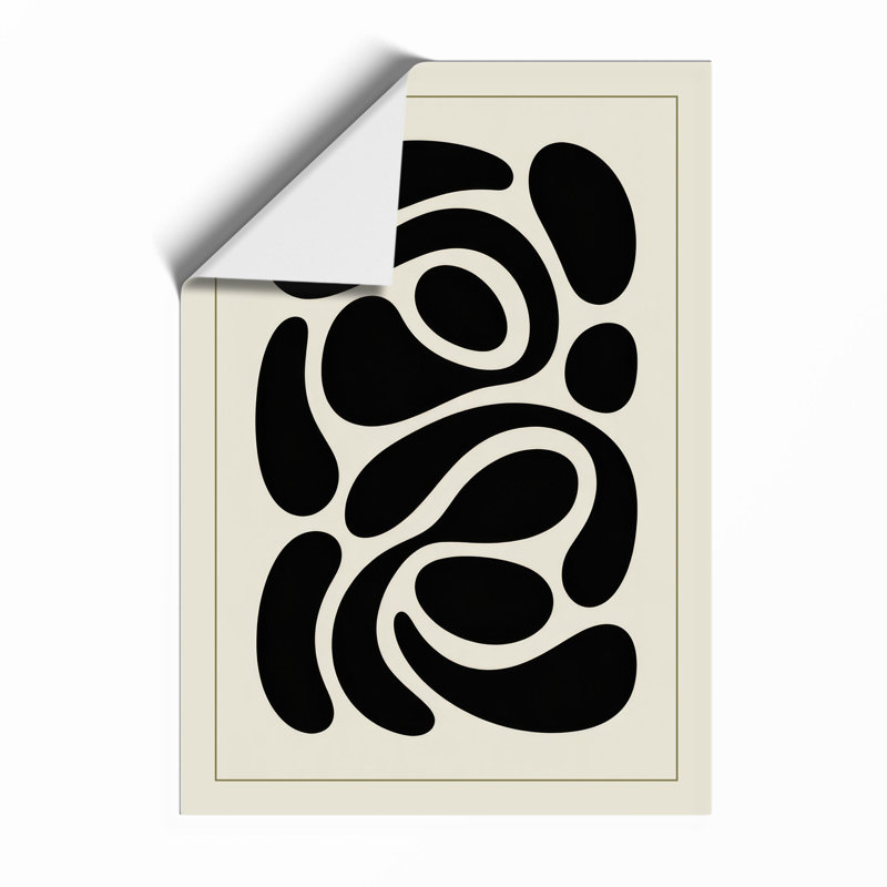Interlocking Forms Modern - Print, Unframed, A4 - 29.7 x 21.0 cm