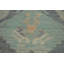 Tapis gris teint à la main Oushak 9 x 12