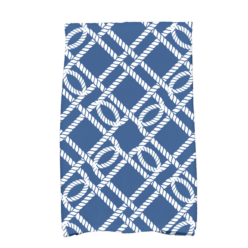 Hancock Tea Towel Kitchen Towel, Blue