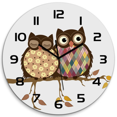Jesean Glass Wall Clock