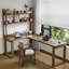 62.99"+47.24" Light-walnut L-Shaped Solid Wood desk-109542605-109542602