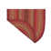 Burkleigh Farmhouse Braided Red Jute Area Rug