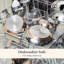 Anolon Nouvelle Copper Stainless Steel Cookware Set, 10-Piece