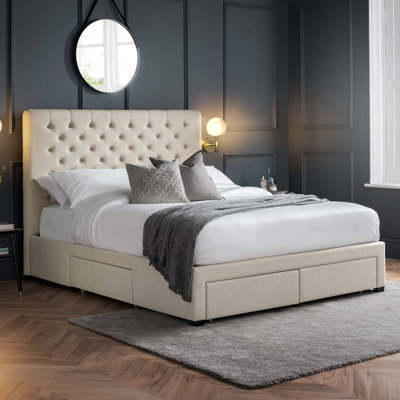 Rishi Upholstered Storage Bed