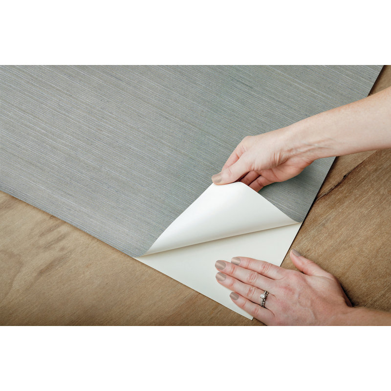 Papier peint en peluche et sisal Weatherhill, Ardoise