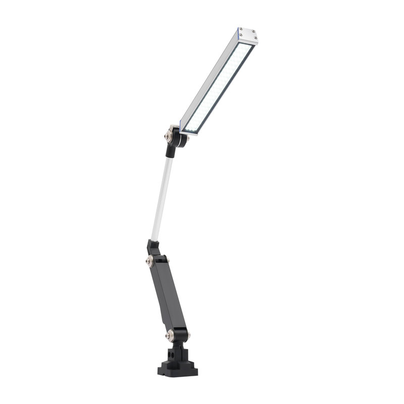 Lampe tournante 16-6 000 K à DEL 16W pour tour à commande numérique, perceuse et établi