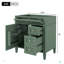 Meuble-lavabo de 30 po sans lavabo supérieur-100166285