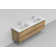 Angela 72 inch Fully Assembled Double Floating Bathroom Vanity with Solid Surface Sink