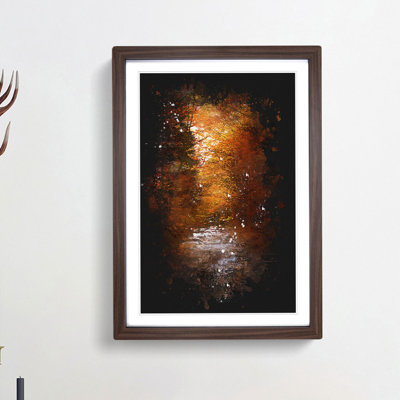 The Woodland Stream - Framed Print