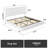 Bocar Standard Platform Bed-170009323-170009320