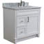 Ensemble de meuble-lavabo simple 37 po Amma