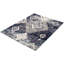 Tapis bleu foncé/ivoire/vert mosaique Stigall-1131096542