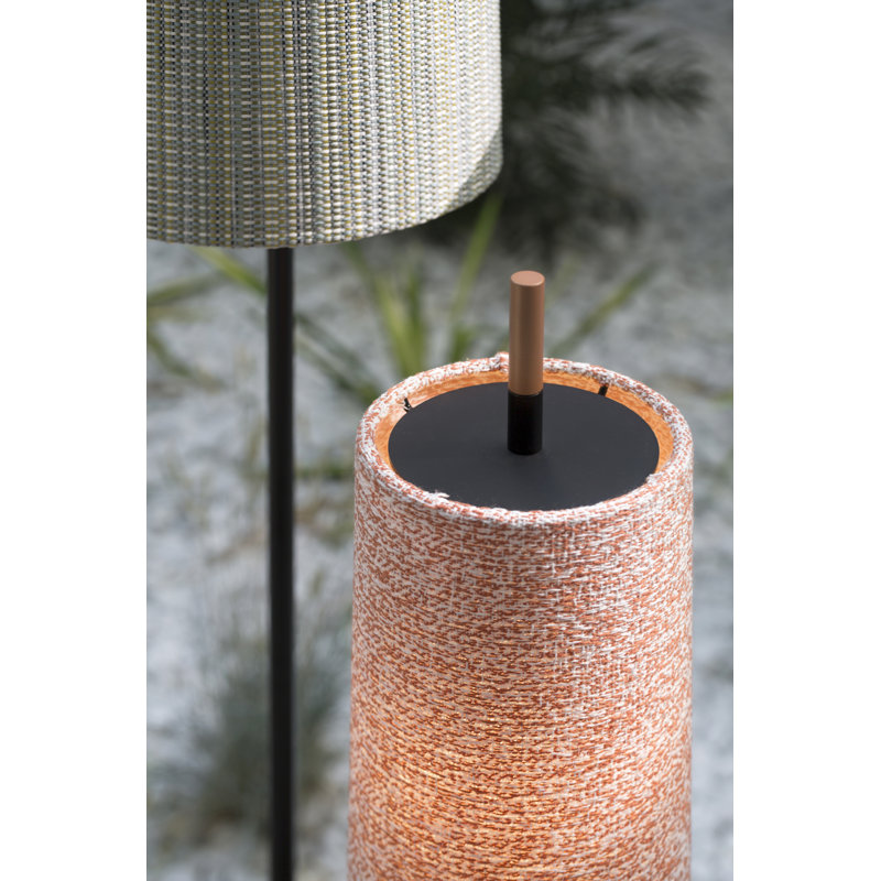 Lagoon Outdoor Floor Lamp	, 39.9" H x 14.9" W x 11" D, Noumea Goyave