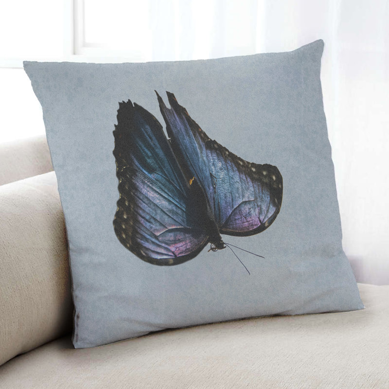 Coussin décoratif insectes 38, Microsuède
