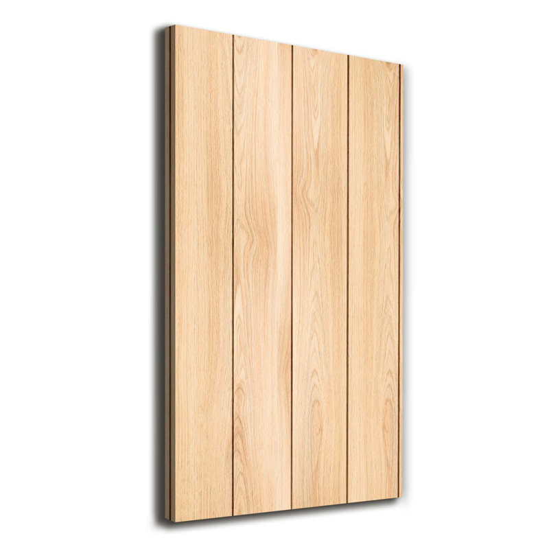 Wooden Background - Wrapped Canvas Print
