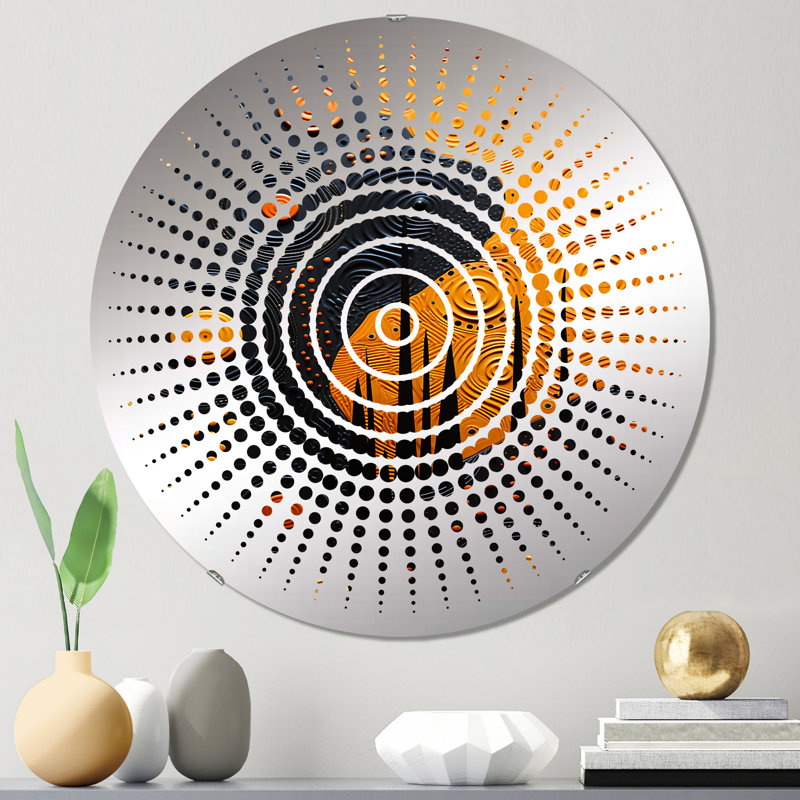 Miroir mural African Tribes, 31,4 po x 31,4 po