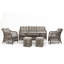 Divona Rectangular 5 - Person Dining Set
