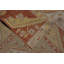 Tapis Oushak, tapis tissé à plat rouge, tapis 4,6 x 7,8 pi, tapis rétro, tapis modernes, tapis turcs