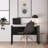 Writing Desk With Metal Legs