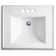 Memoirs® 26.375" Tall Rectangular Pedestal Bathroom Sink with Overflow